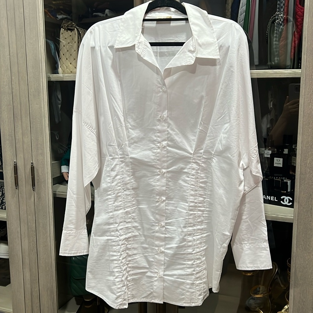 Short-Sleeve Shirt Dress